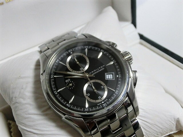 楽天市場】ハミルトン H326160 ジャズマスター クロノグラフ デイト