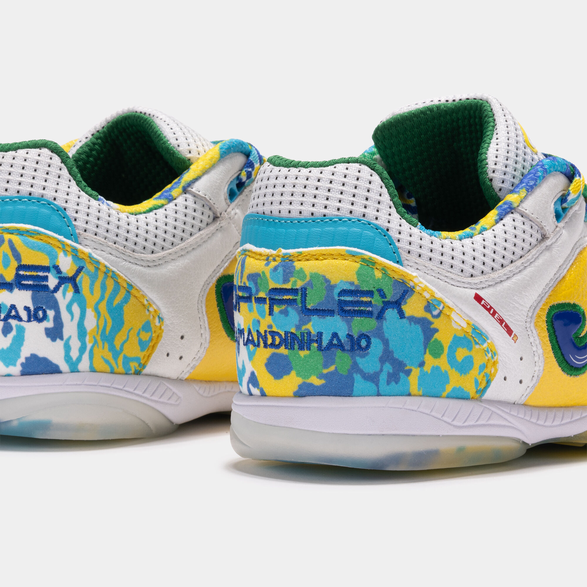 Futsal shoes Top Flex 24 Amandinha indoor white yellow | JOMA®