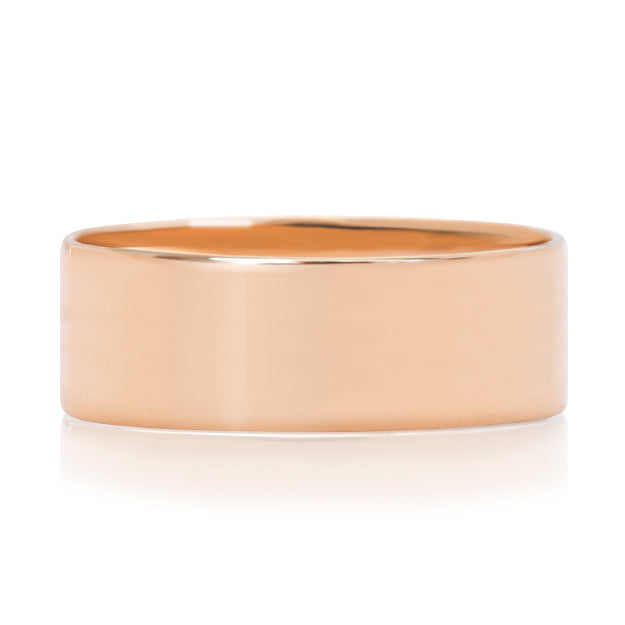 K18/Pt「ロッド」リング － ピンクゴールド｜【オレフィーチェ】Orefice