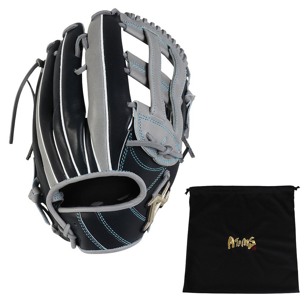 アトムズ（ATOMS）（メンズ）軟式用グラブ 外野手用 野球グローブ 一般