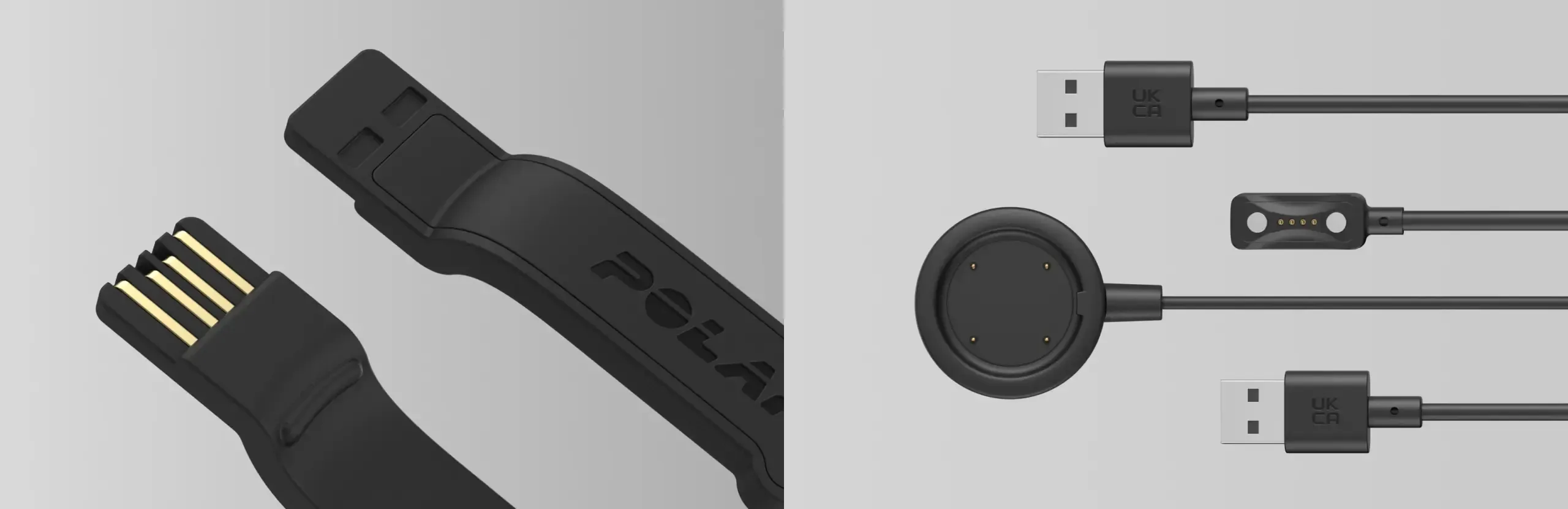 充電器とケーブル | Polar ウォッチ | 活動量計 | 心拍センサー