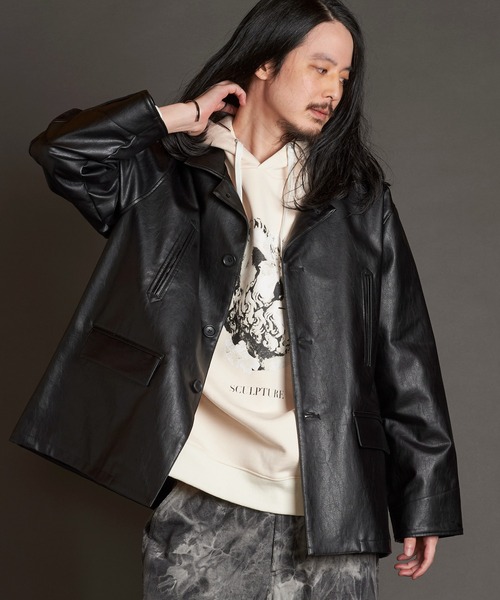 NO ID.（ノーアイディー） コート ジャケット 「NO ID.」Synthetic