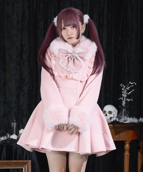 Pal elfy コート アウター リボンプリンセスコート/地雷系 量産型