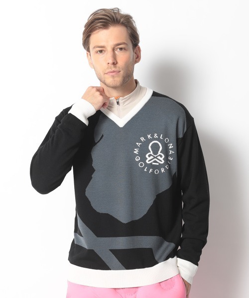 MARK&LONA（マークアンドロナ） セーター ニット Face Merino Sweater