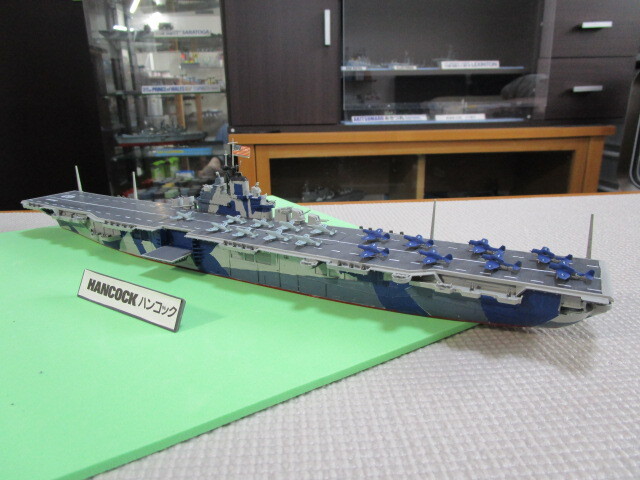 Yahoo!オークション - アメリカ海軍 航空母艦 ハンコック 1/700 CVー9