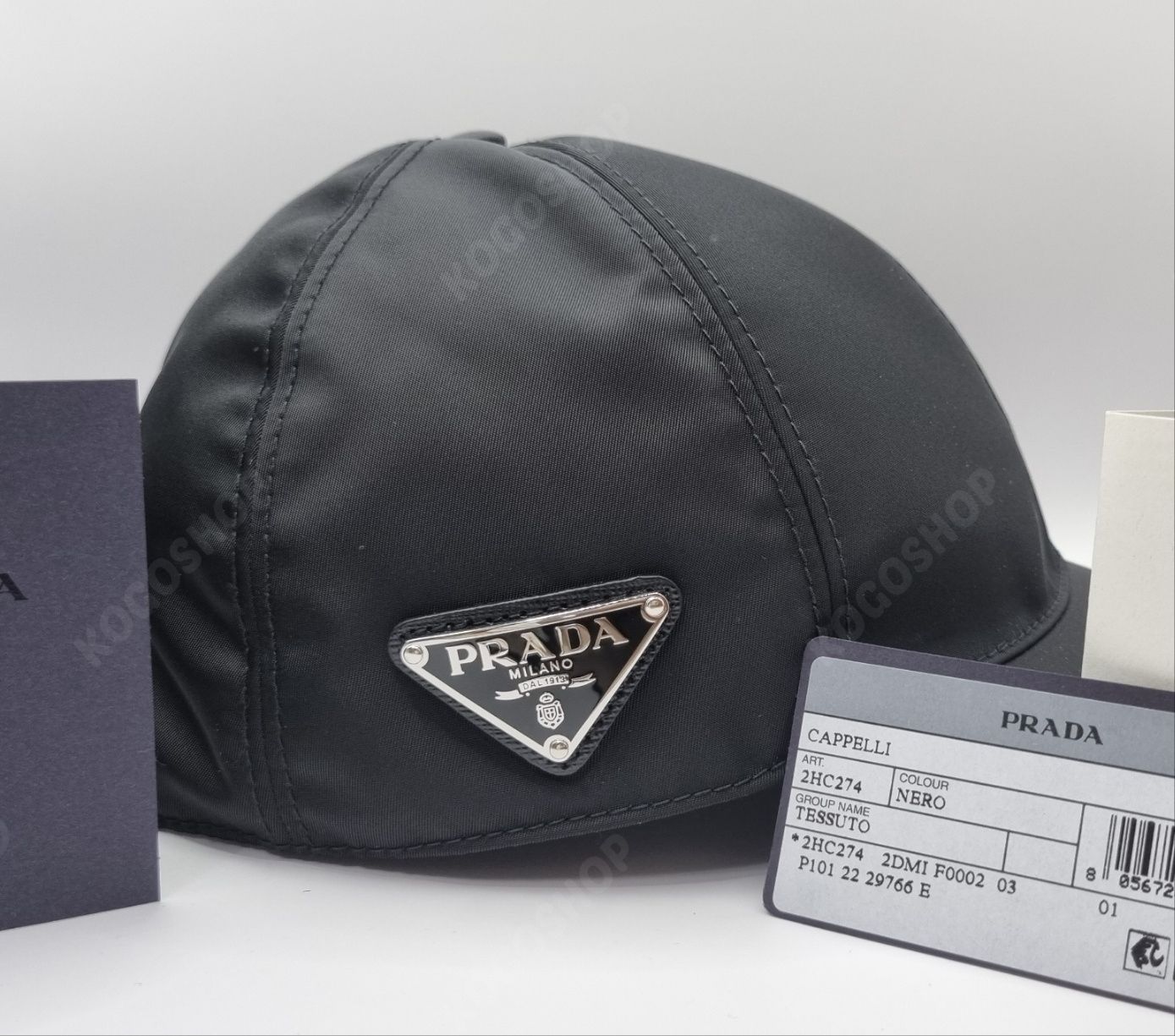 最安値挑戦中☆PRADA プラダ ナイロン キャップ☆送関込☆大人気