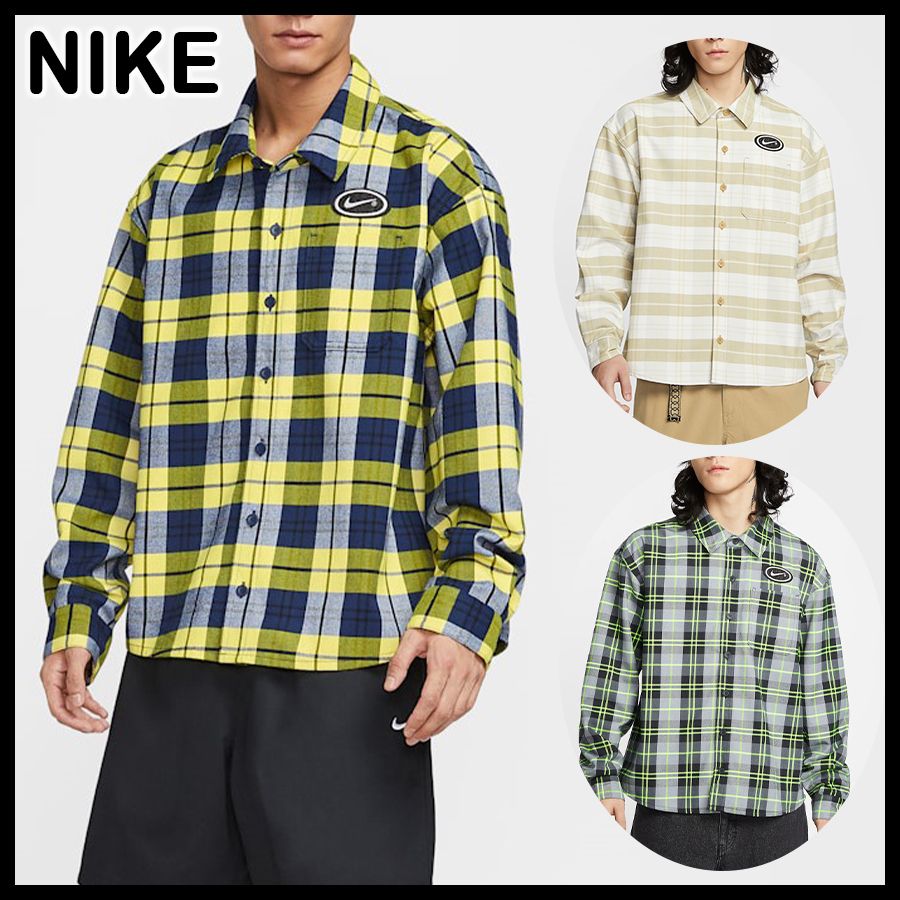 ☆NIKE x ERIC KOSTON☆コラボ☆SB フランネルシャツ☆追跡可 (Nike