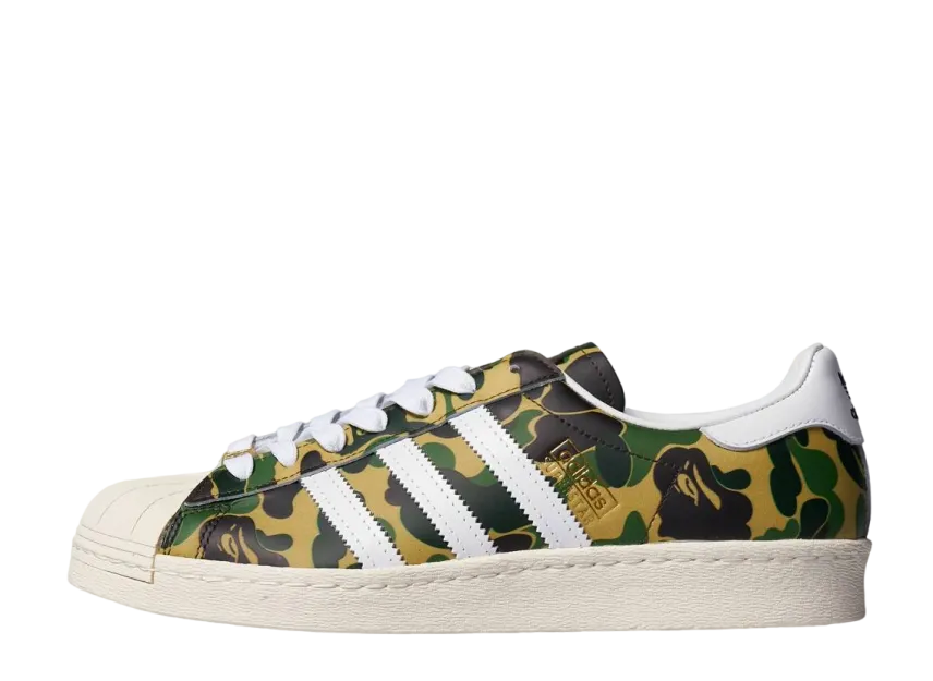 A BATHING APE®︎ × adidas Superstar 80's 