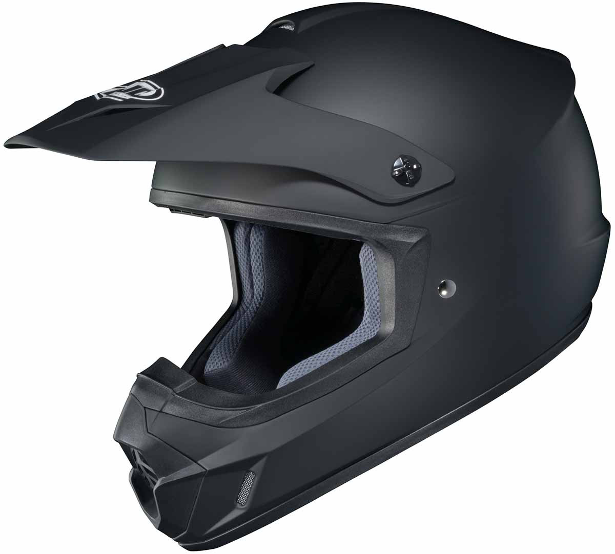 HJC CS-MX 2 Solid Matte Black Helmet | Xtremehelmets.com