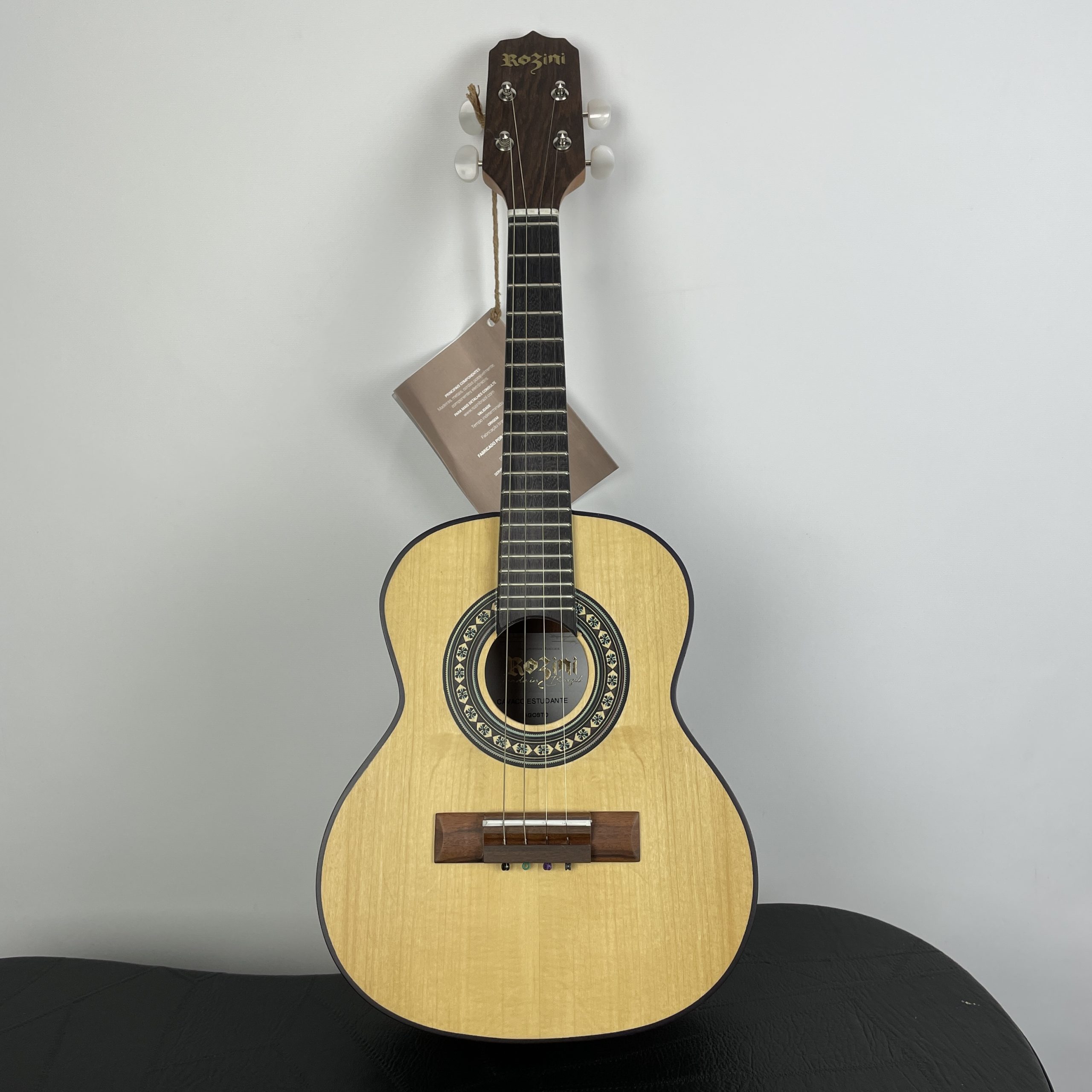 Rozini Student Cavaquinho with pickup, wide body – Virada Drums