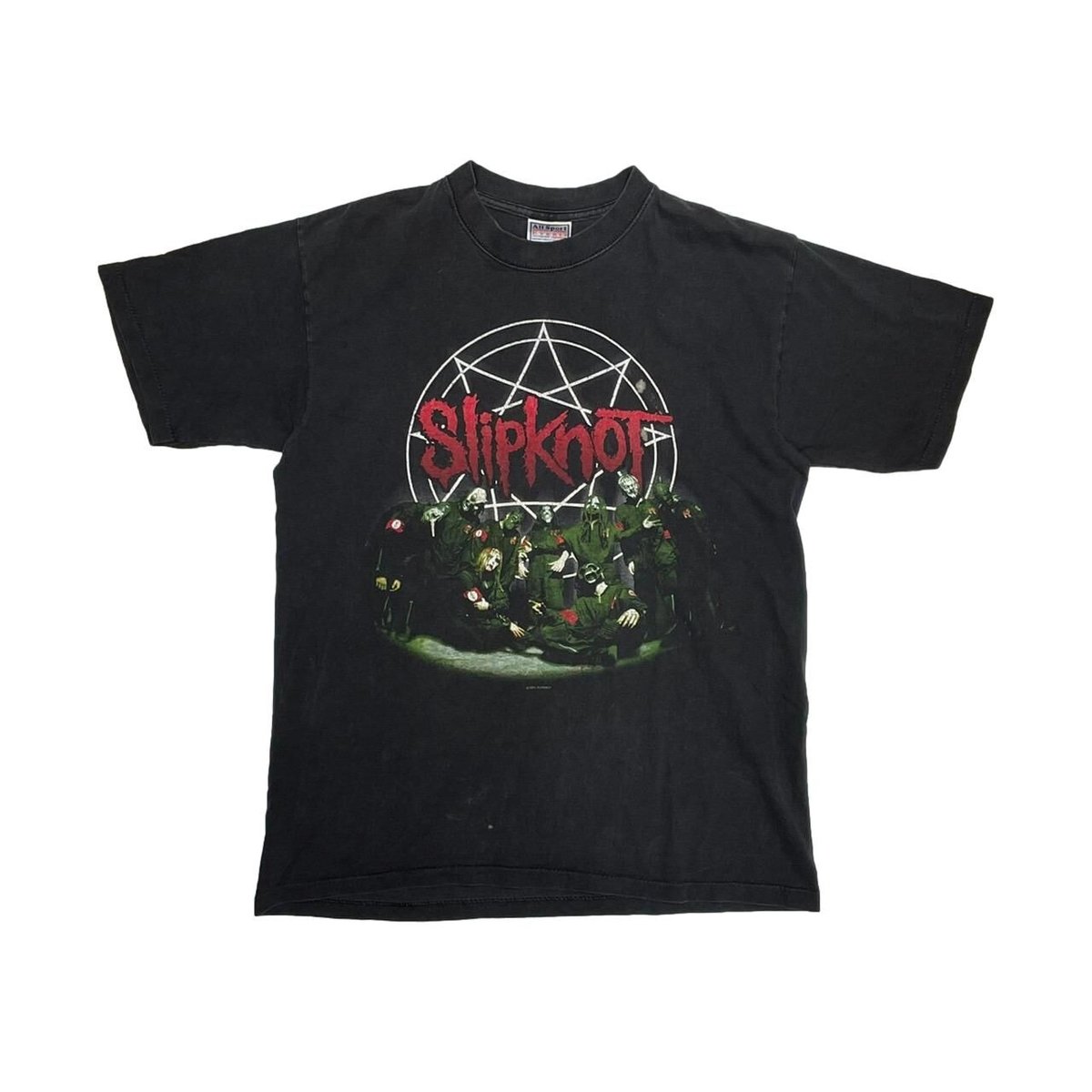 SLIPKNOT 2001 ALL SPORT DOUBLE SIDE TEE MEDIUM