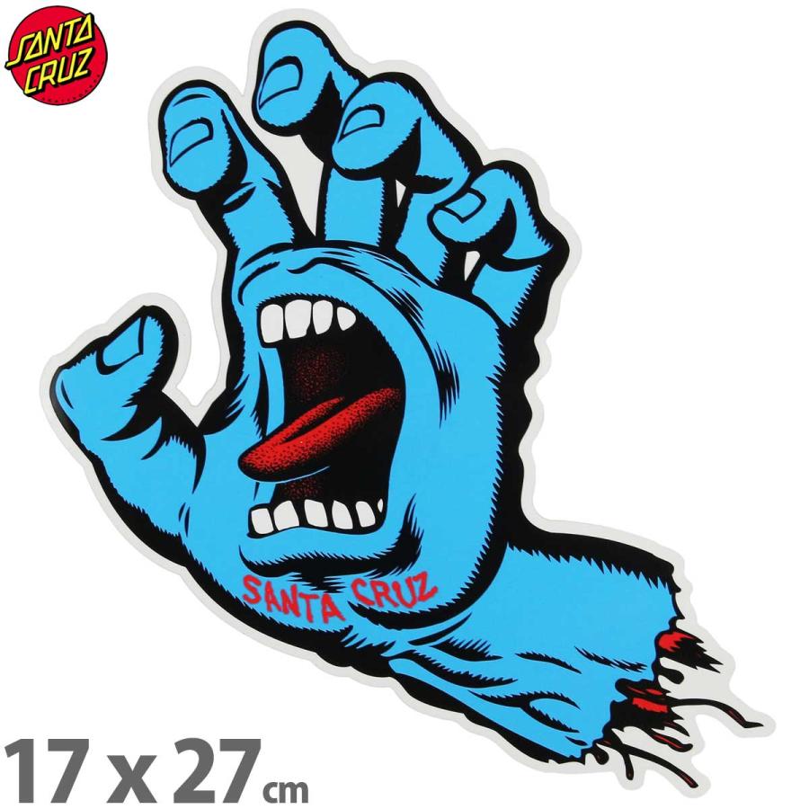 SANTA CRUZ（サンタクルーズ） スケボー ステッカー スクリーミング
