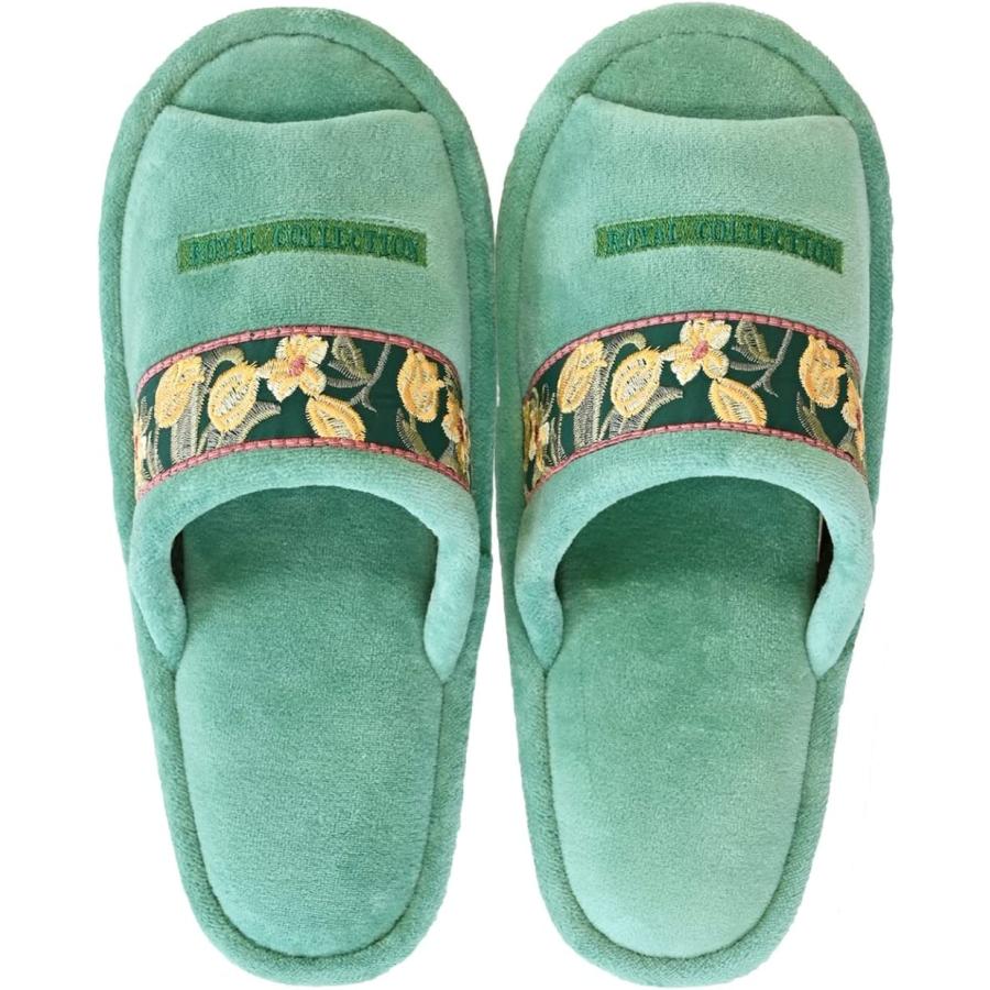 ROYAL COLLECTION（オカ） トイレマット 4点 セット 日本製 グリーン