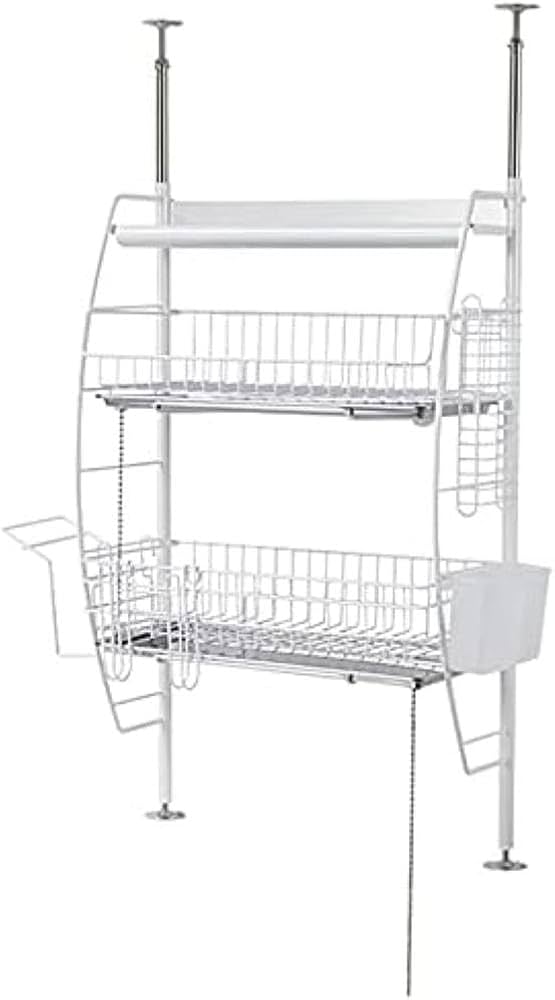 Amazon｜ビーワーススタイル 省スペースなのに大容量 水切りラック