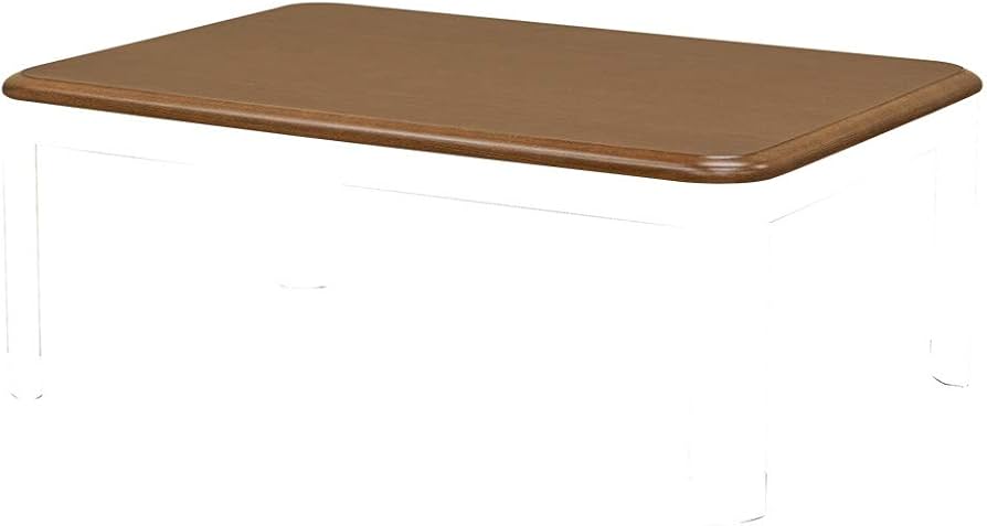 Amazon.co.jp : 家具調こたつ用天板105×75 長方形 ブラウン MTB-105BR