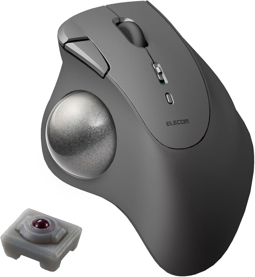 Amazon.co.jp: エレコム ワイヤレス トラックボールマウス IST