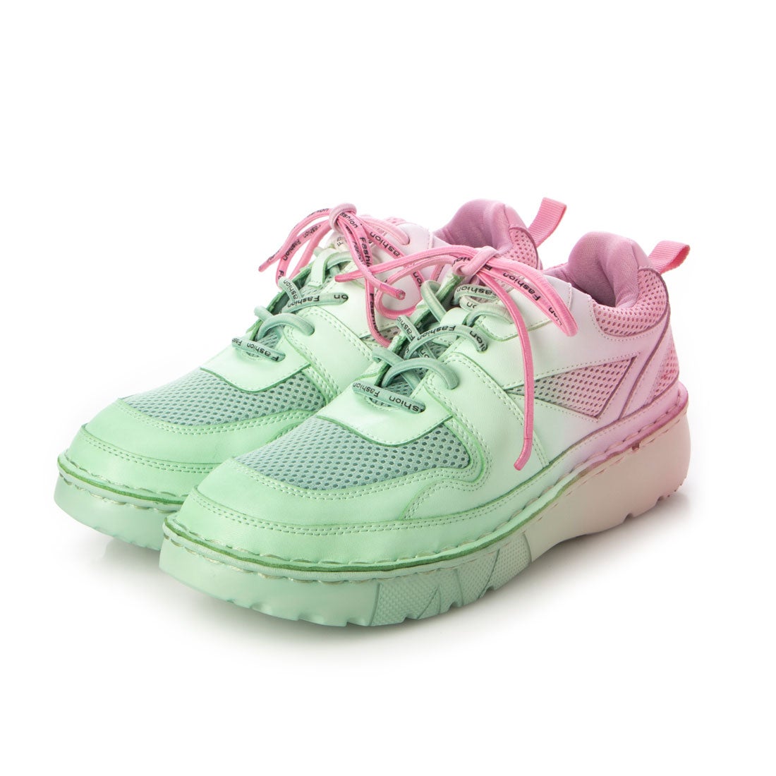 本革スニーカー （グリーンコンビ） -YOSUKE U・S・A 公式