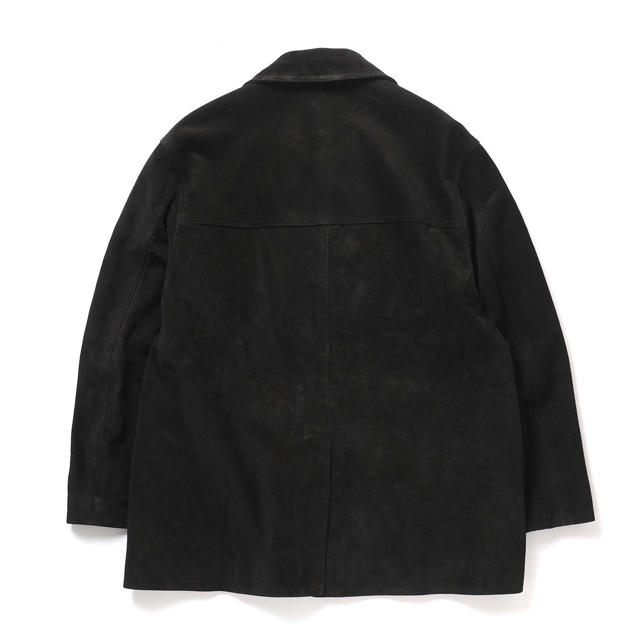 ssstein / シュタイン | COW SUEDE CAR JACKET - Black | 通販 - 正規