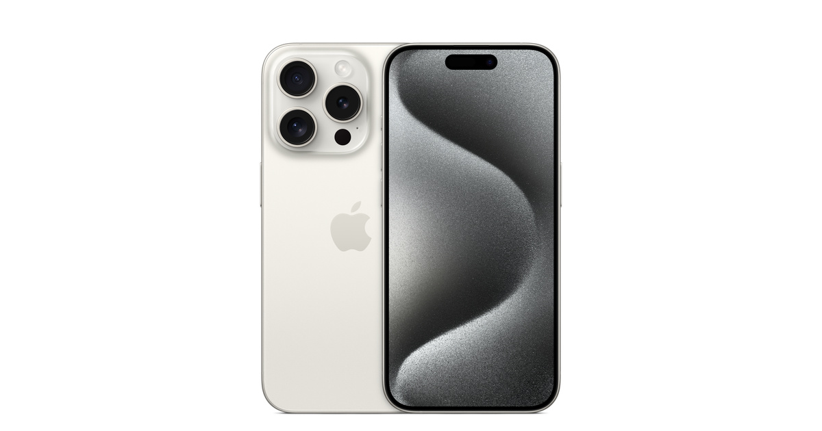iPhone 15 Pro 1TB - ホワイトチタニウム（SIMフリー）[整備済製品