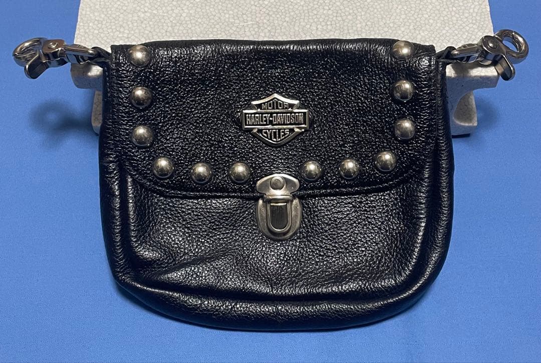 Harley-Davidson レザーポーチ　本革 楽天市場】ラングリッツレザーズ Langlitz Leathers ヴィンテージ H-D
