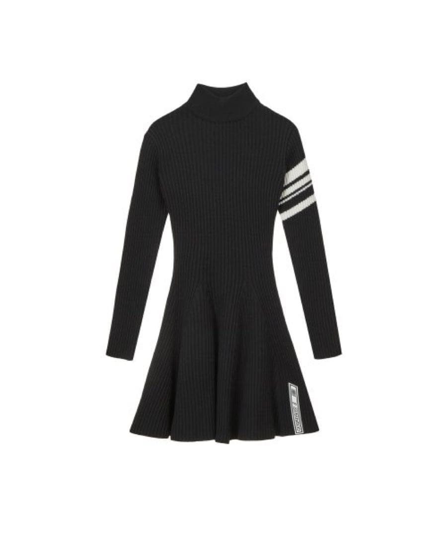 GOSHERES韓国ゴルフウェアニットワンピースXS org.jpg