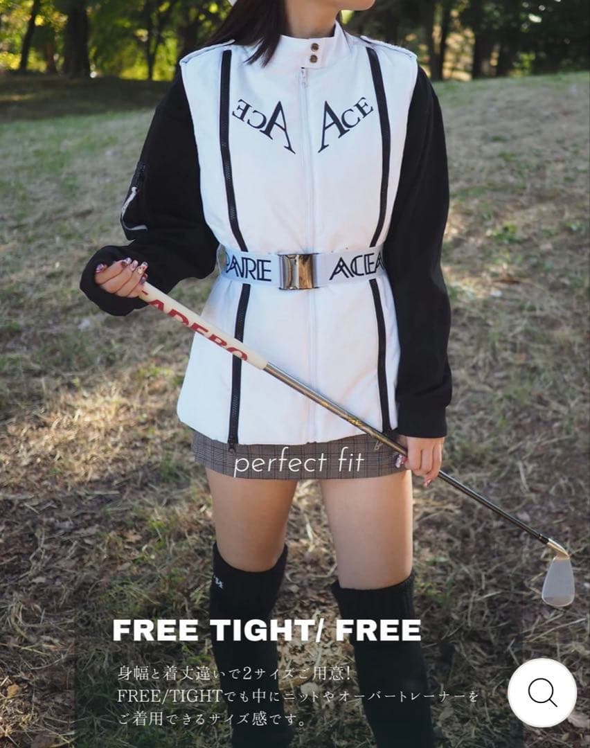 新品 ACEANDRARE レディース ベスト ホワイト 白 Sサイズ - メルカリ