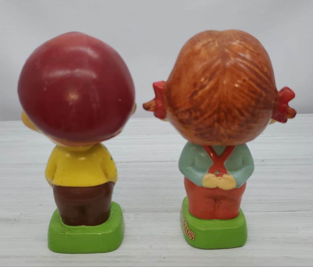 ペコちゃん　ポコちゃん　首振り　人形　レトロ　アンティーク　日本製