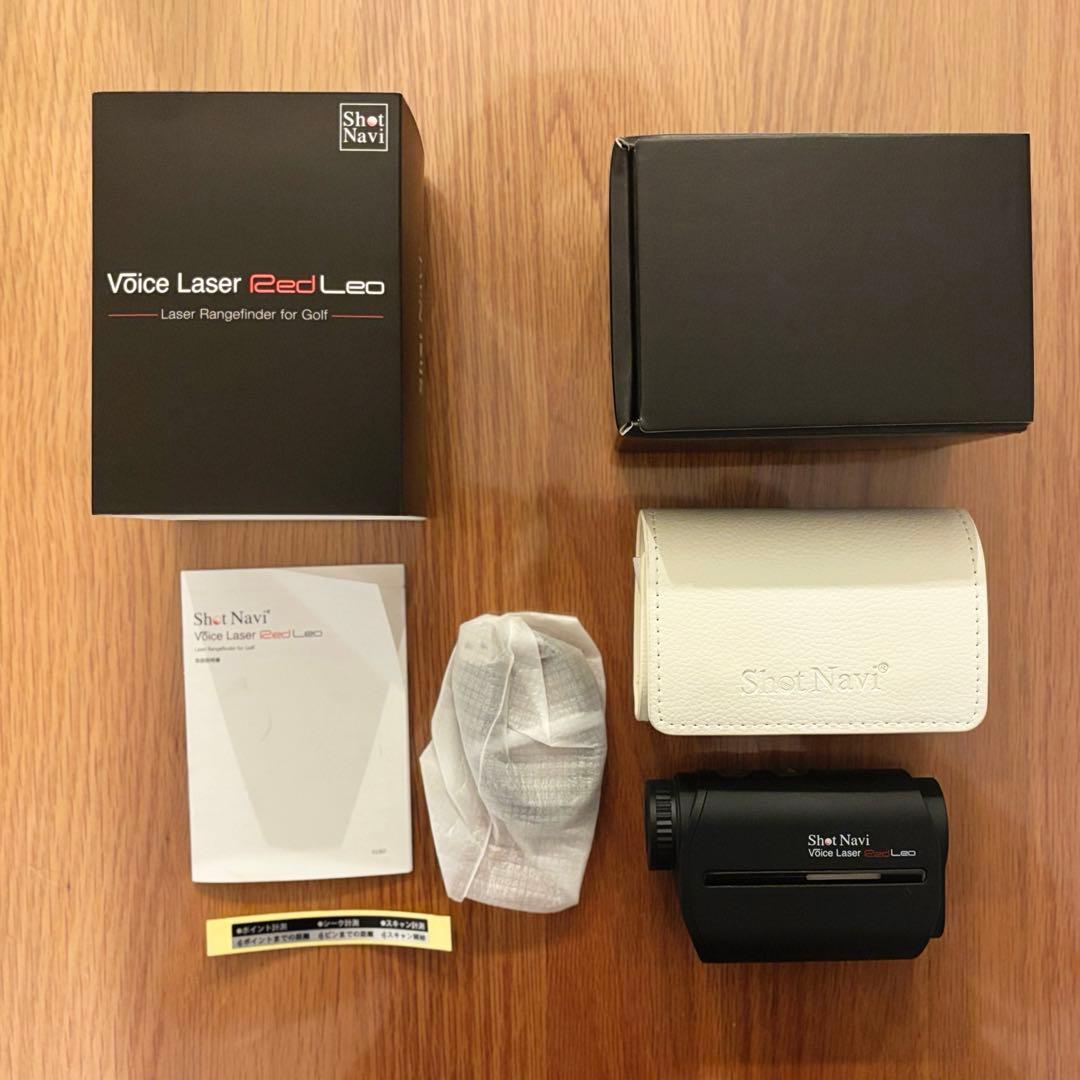 Shot Navi Voice Laser Red Leo　ゴルフ用距離計 Voice Laser Red Leo 商品詳細ページ 【公式通販】Shot Navi ショット