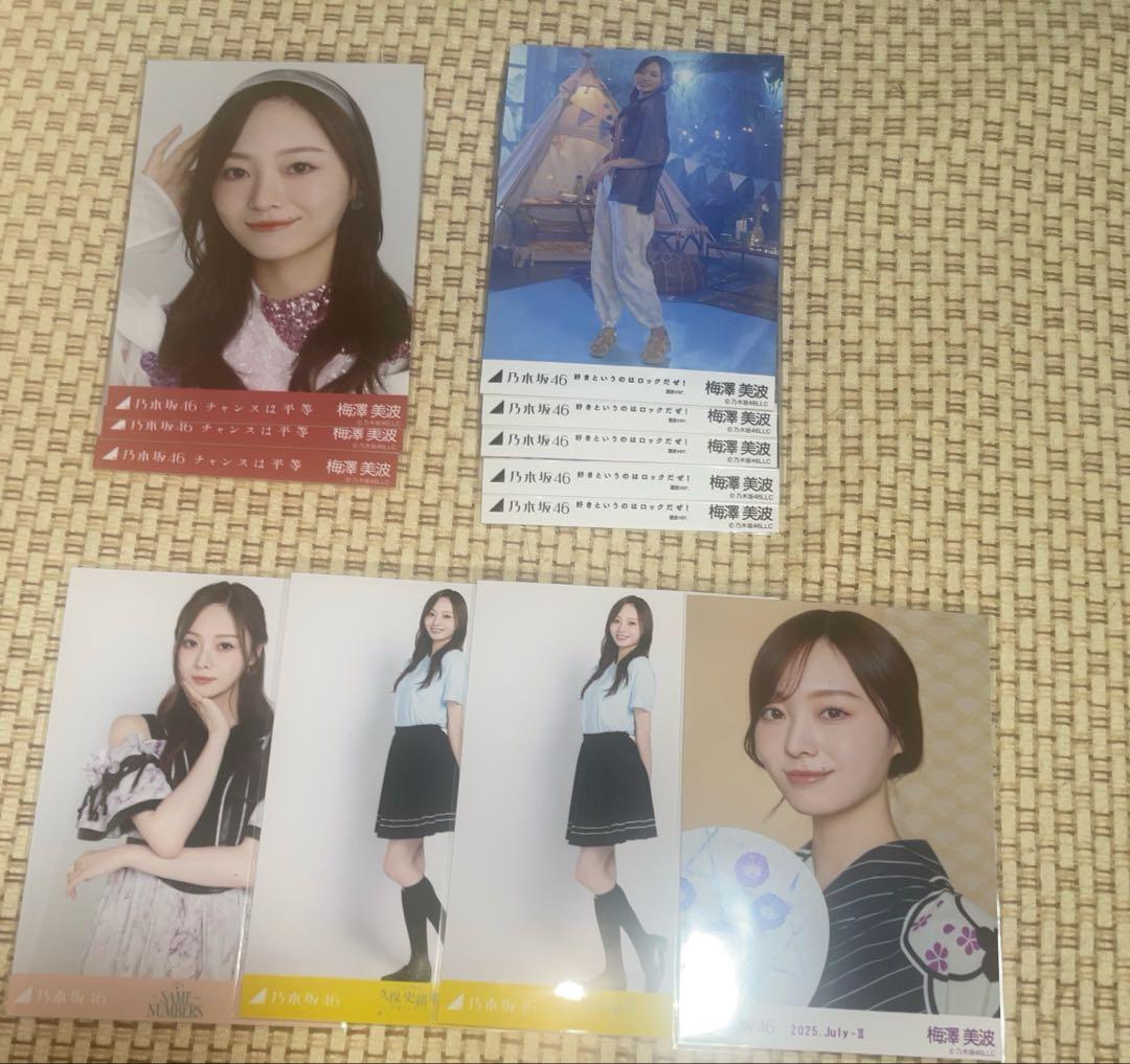 乃木坂46 梅澤美波 生写真 バラ コンプ 11枚 - メルカリ