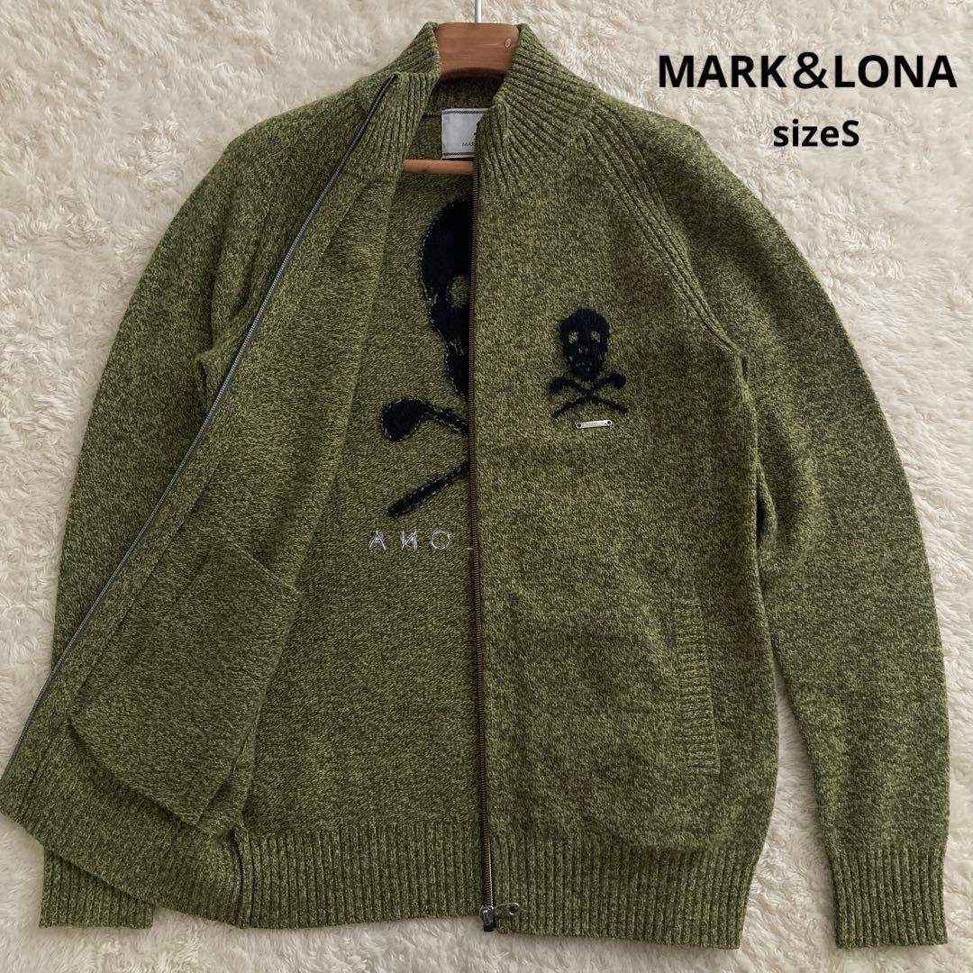 美品！MARK＆LONAマークアンドロナ　ジップアップ　セーター　S reonard_1-240001152665