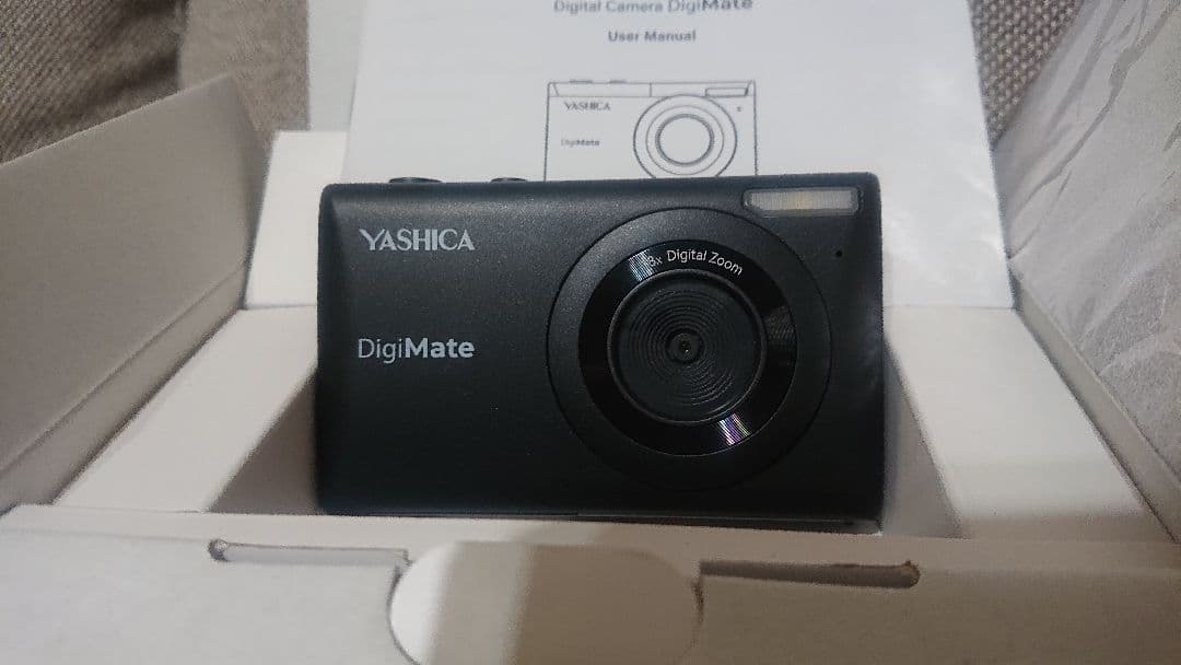 新品YASHICAデジカメYAS -DGM100-BK