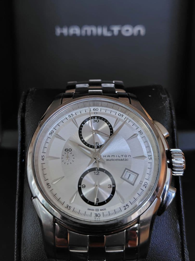 HAMILTON ジャズマスター オートクロノ H326160 レンタル商品【H326160】HAMILTON ジャズマスター クロノグラフ｜カリトケ
